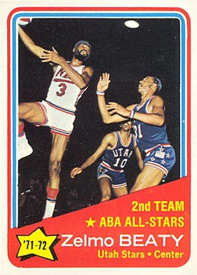 1972 Topps Zelmo Beaty #256 Basketball Card