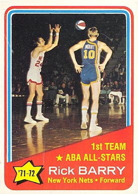 1972 Topps Rick Barry #250 Basketball Card