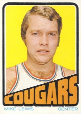 1972 Topps Mike Lewis #234 Basketball Card