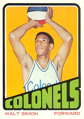 1972 Topps Walt Simon #224 Basketball Card