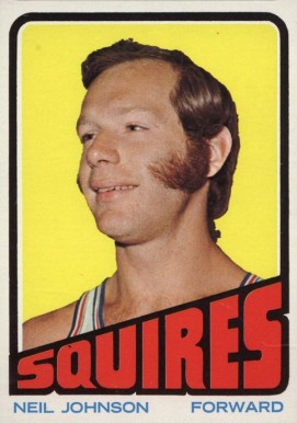 1972 Topps Neil Johnson #222 Basketball Card