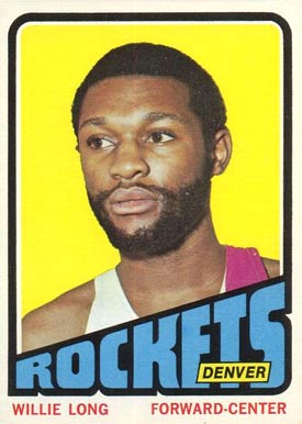 1972 Topps Willie Long #214 Basketball Card