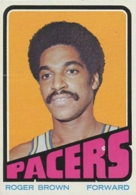1972 Topps Roger Brown #210 Basketball Card