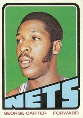 1972 Topps George Carter #197 Basketball Card