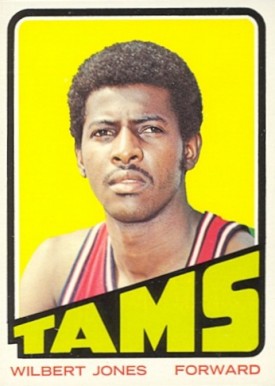 1972 Topps Wilbert Jones #193 Basketball Card
