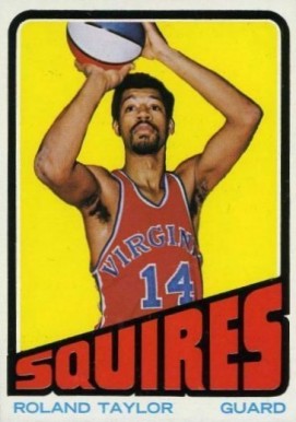 1972 Topps Roland Taylor #177 Basketball Card