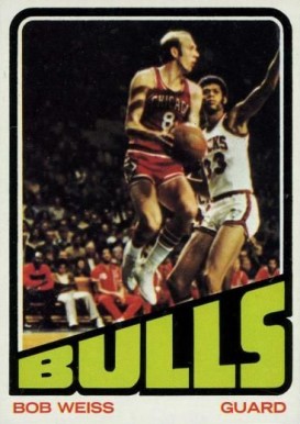 1972 Topps Bob Weiss #141 Basketball Card
