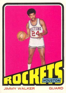 1972 Topps Jimmy Walker #124 Basketball Card