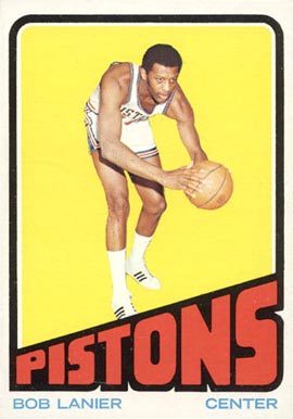 1972 Topps Bob Lanier #80 Basketball Card