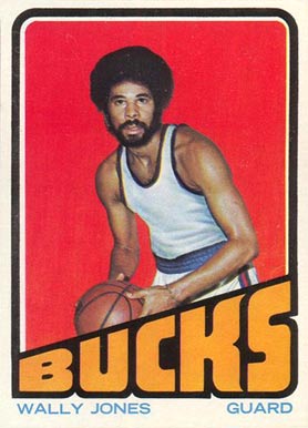 1972 Topps Wally Jones #78 Basketball Card