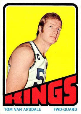1972 Topps Tom Van Arsdale #79 Basketball Card