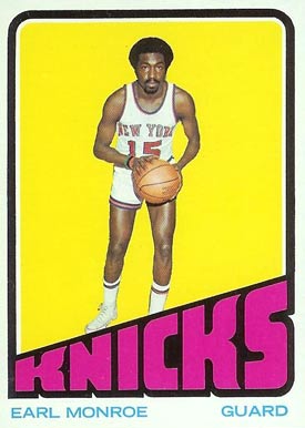 1972 Topps Earl Monroe #73 Basketball Card