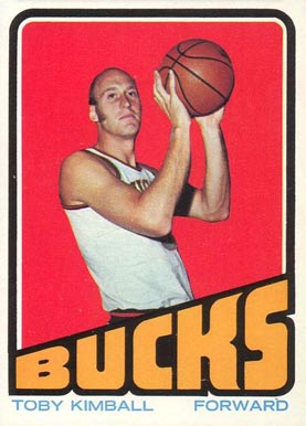 1972 Topps Toby Kimball #68 Basketball Card