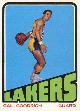 1972 Topps Gail Goodrich #50 Basketball Card