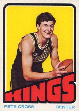 1972 Topps Pete Cross #49 Basketball Card