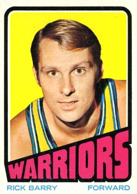 1972 Topps Rick Barry #44 Basketball Card