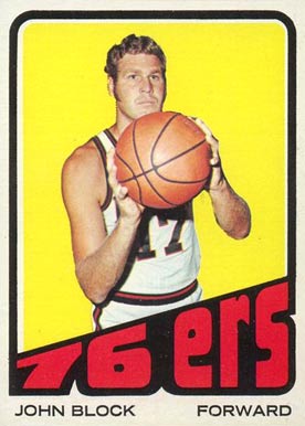 1972 Topps John Block #41 Basketball Card