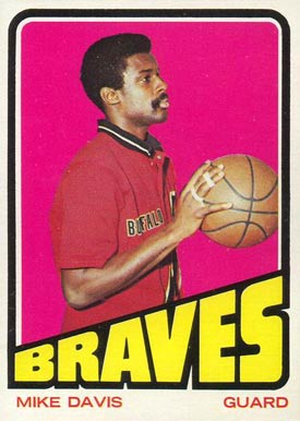 1972 Topps Mike Davis #39 Basketball Card