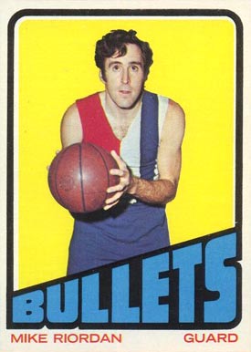 1972 Topps Mike Riordan #37 Basketball Card