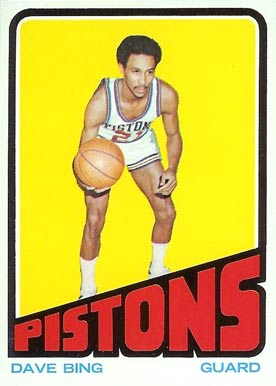 1972 Topps Dave Bing #35 Basketball Card