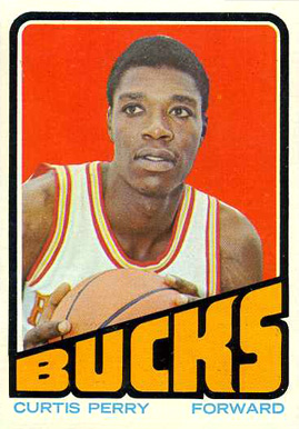 1972 Topps Curtis Perry #4 Basketball Card