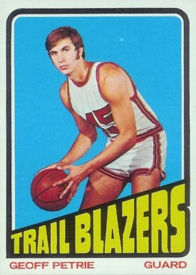 1972 Topps Geoff Petrie #3 Basketball Card