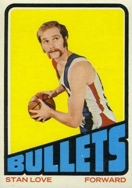 1972 Topps Stan Love #2 Basketball Card