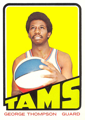 1972 Topps George Thompson #221 Basketball Card