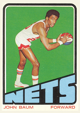 1972 Topps John Baum #191 Basketball Card
