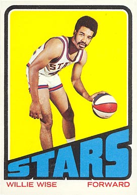 1972 Topps Willie Wise #185 Basketball Card