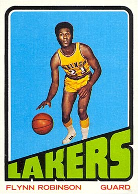 1972 Topps Flynn Robinson #104 Basketball Card
