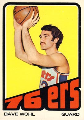 1972 Topps Dave Wohl #99 Basketball Card