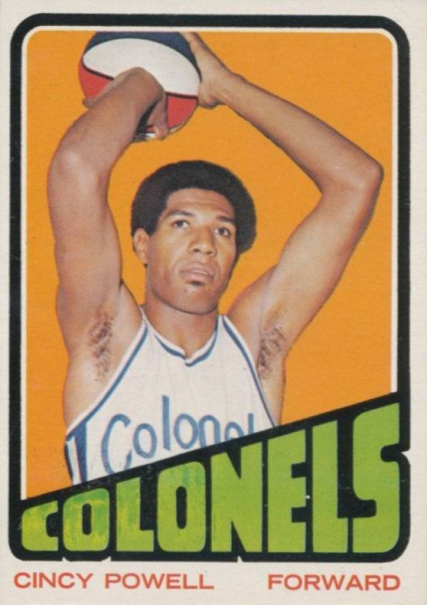 1972 Topps Cincy Powell #189 Basketball Card