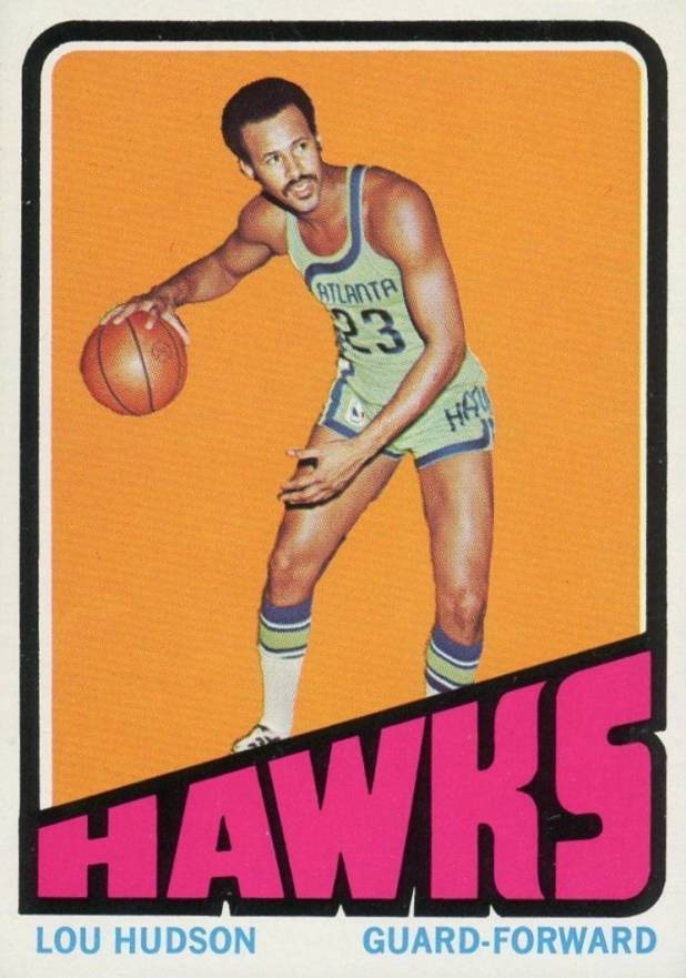 1972 Topps Lou Hudson #130 Basketball Card