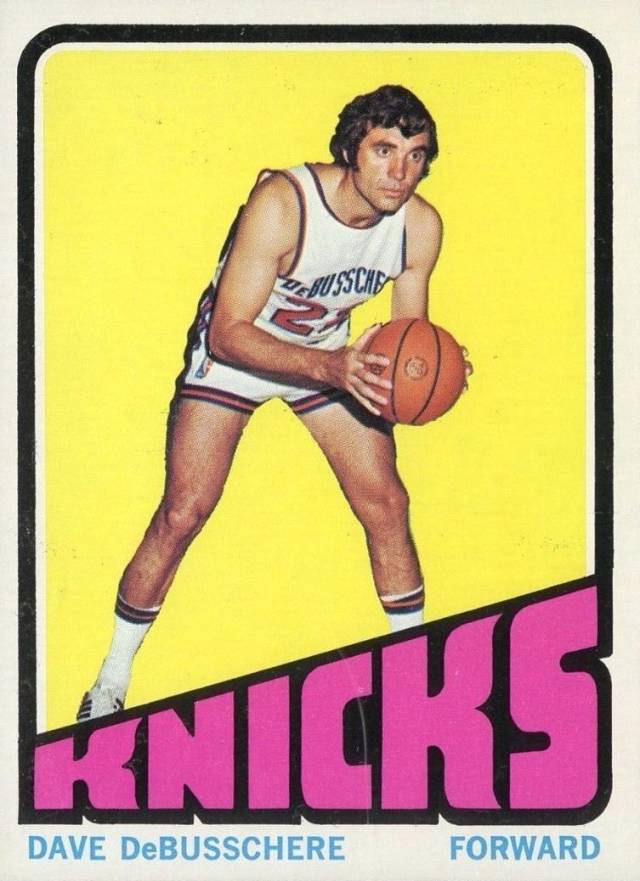 1972 Topps Dave Debusschere #105 Basketball Card