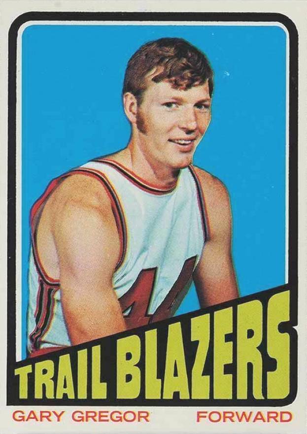 1972 Topps Gary Gregor #36 Basketball Card