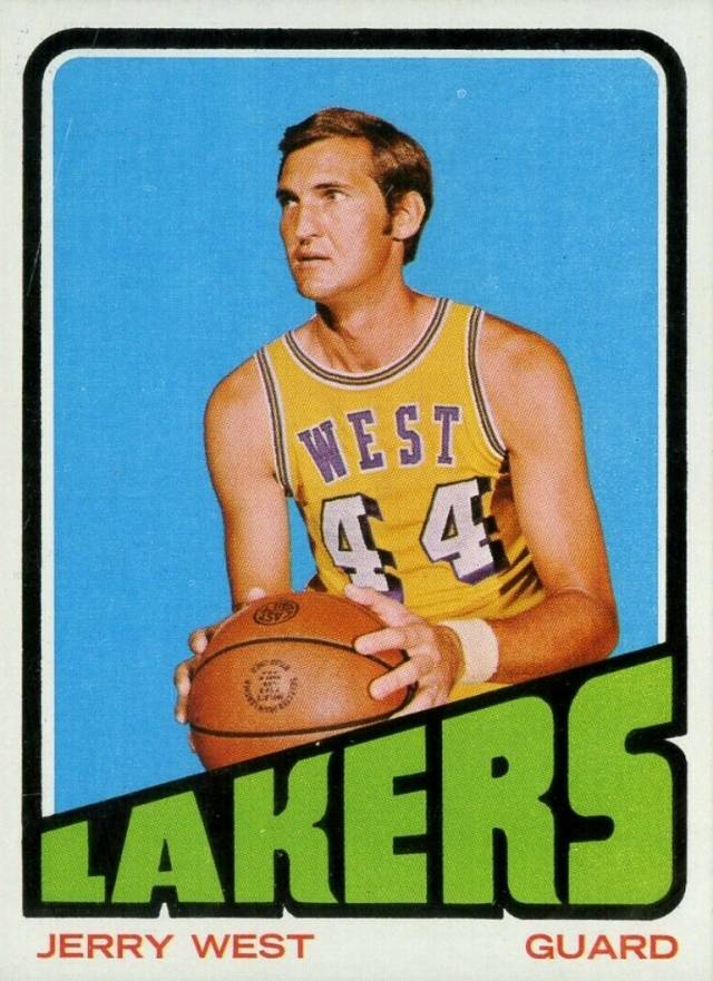 1972 Topps Jerry West #75 Basketball Card