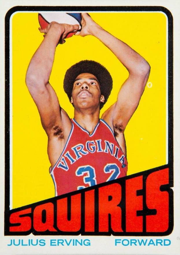 1972 Topps Julius Erving #195 Basketball Card