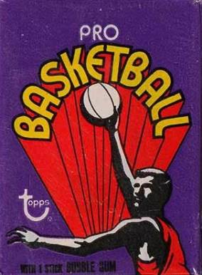 1972 Topps Wax Pack #WP Basketball Card