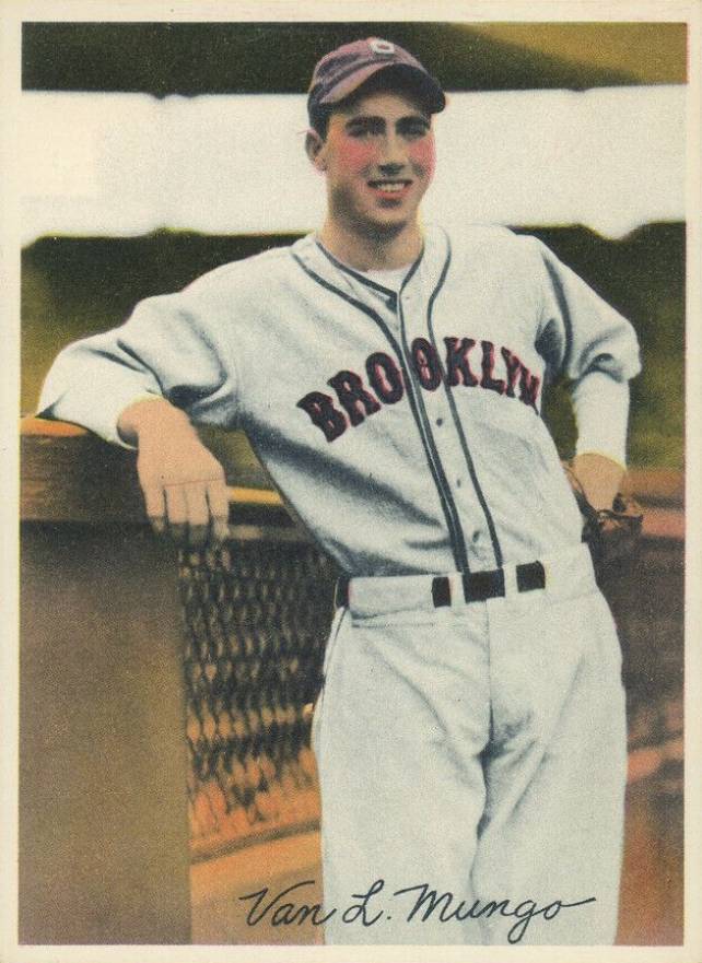 1936 R312 Van L. Mungo # Baseball Card
