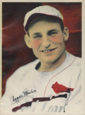 1936 R312 Pepper Martin #38 Baseball Card