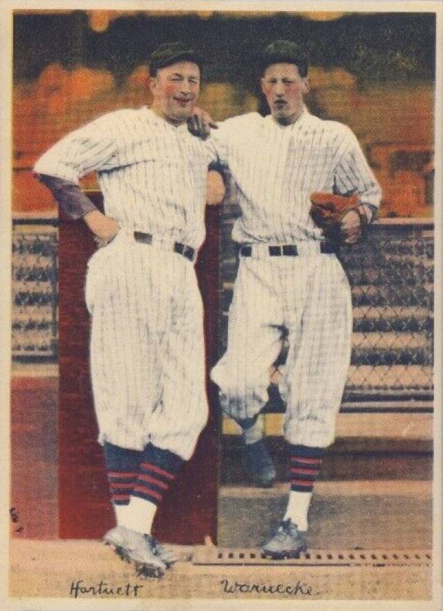 1936 R312 Hartnett/Warneke #33 Baseball Card