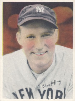 1936 R312 Chas. Ruffing #43 Baseball Card