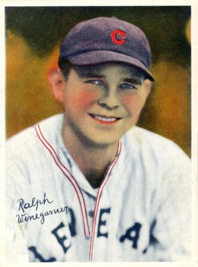 1936 R312 Ralph Winegarner # Baseball Card