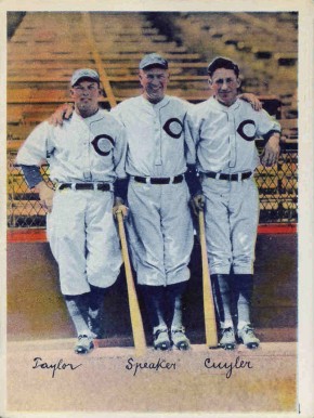 1936 R312 Taylor/Speaker/Cuyler #18 Baseball Card