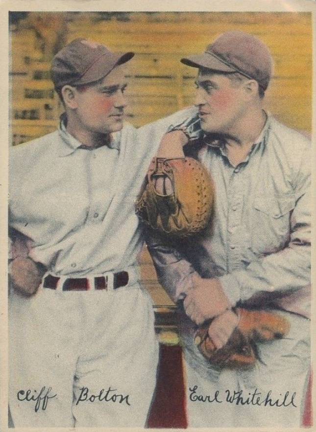 1936 R312 Bolton/Whitehill # Baseball Card