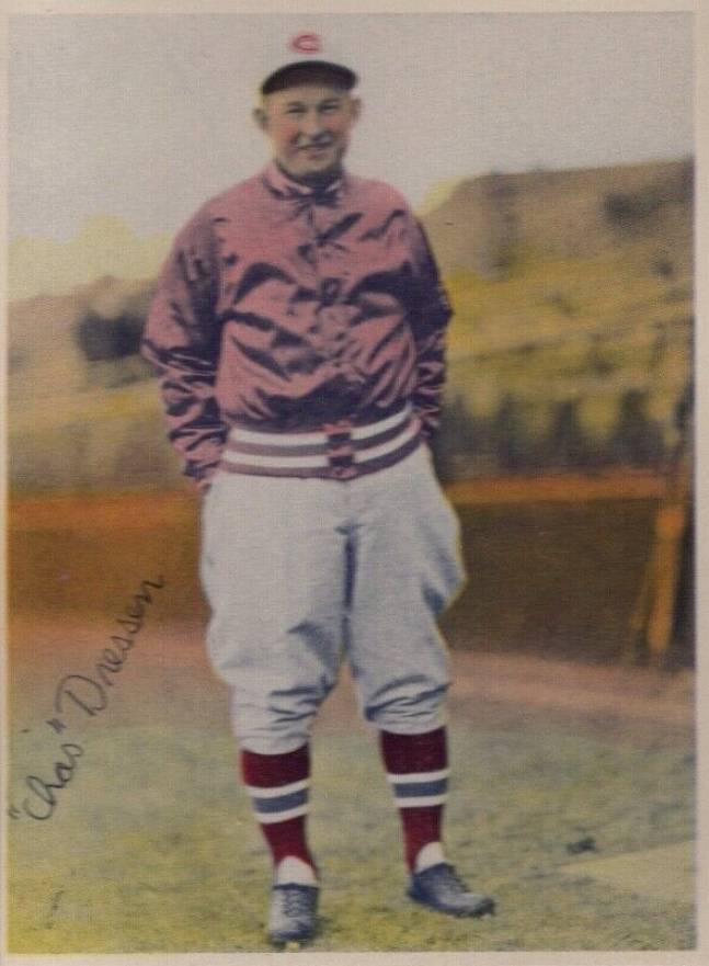 1936 R312 "Chas." Dressen #21 Baseball Card
