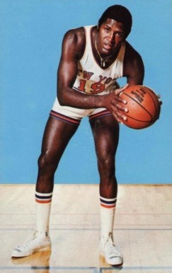 1973 NBA Players Association Postcard Willis Reed #24 Basketball Card