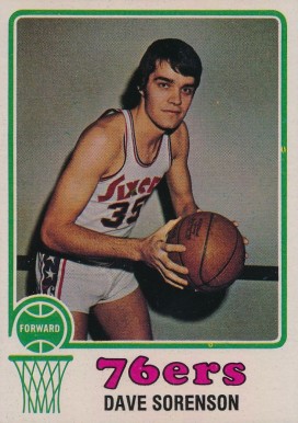 1973 Topps Dave Sorenson #14 Basketball Card