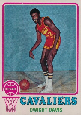 1973 Topps Dwight Davis #104 Basketball Card
